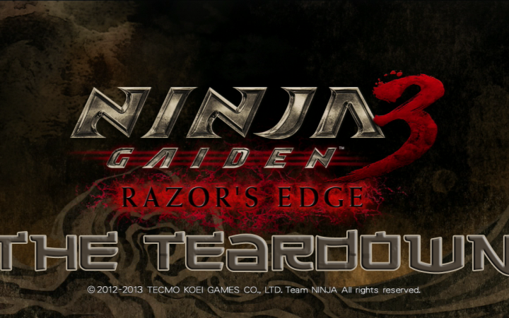 The Teardown: Ninja Gaiden 3: Razor’s Edge