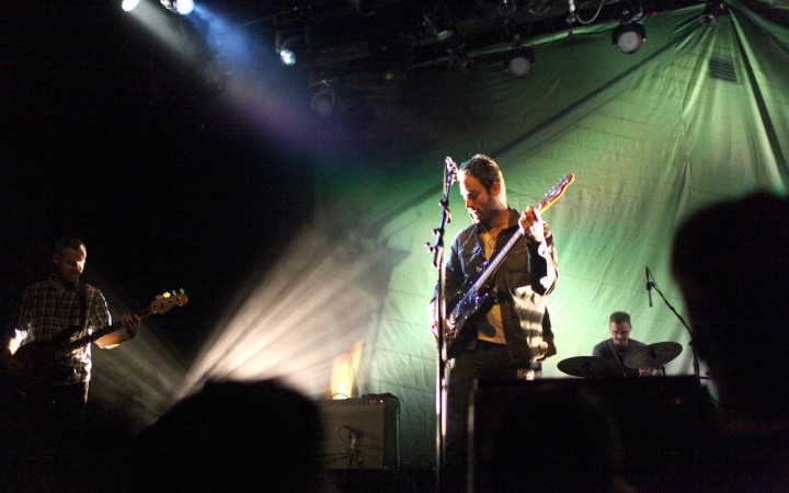 American Football plays at the Fillmore on their first night during their stay in San Francisco on Thursday, Dec. 11.