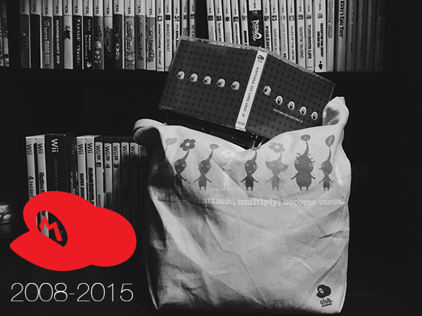 Mourning the loss of Club Nintendo, with exclusive items from the program on display. Photo/Graphic by Caty McCarthy. 