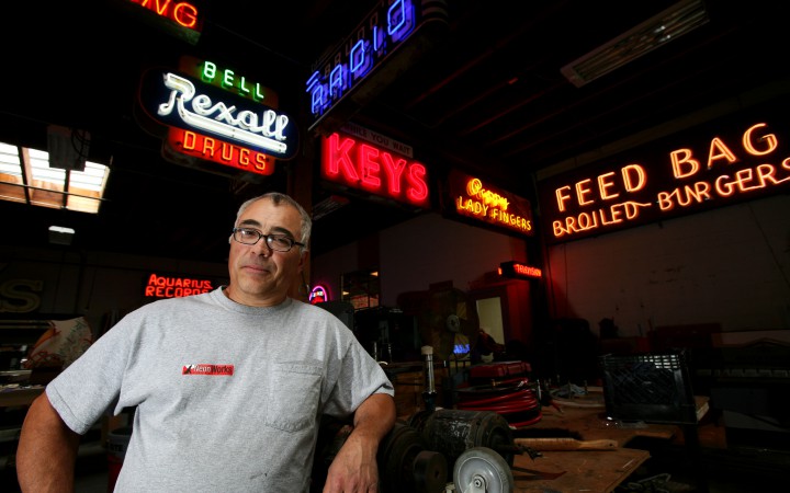 The Man With the Neon Crown