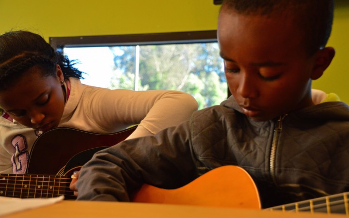 Guitars Not Guns: The sound of change