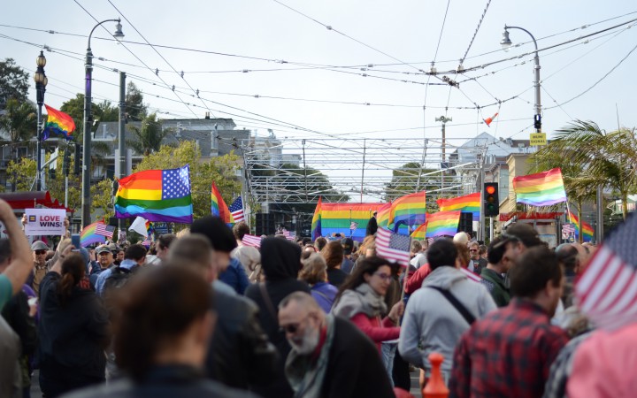 Marriage equality supporters share testimonials on the historic Supreme Court ruling