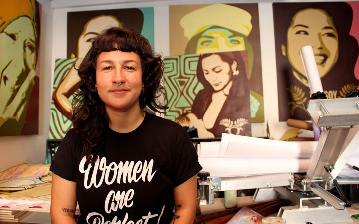 Inside the ‘Women Are Perfect’ Artist