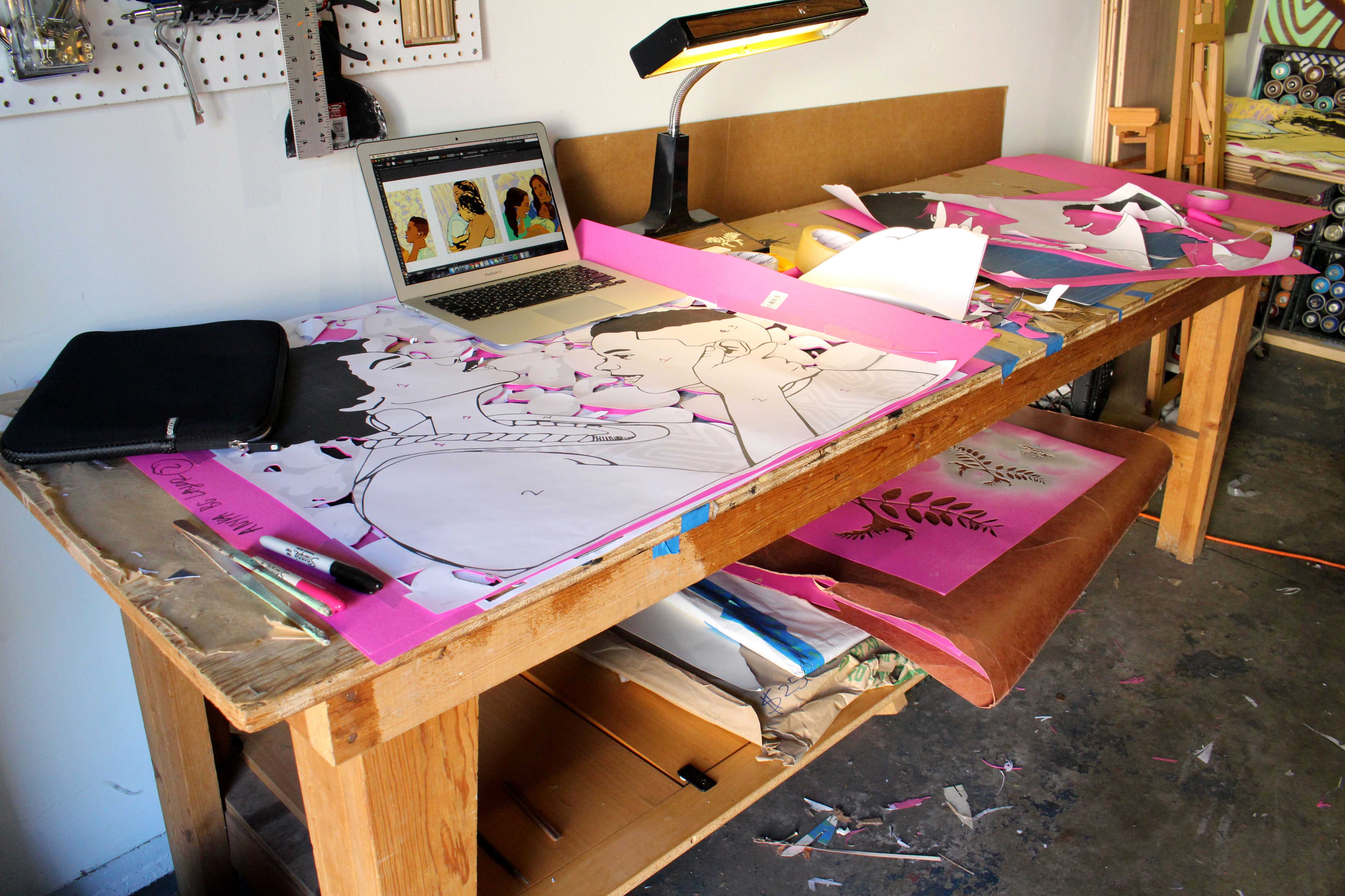 Inside the 'Women Are Perfect' Artist