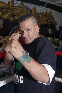 Jimmy Ford poses for a portrait at Fire in the Ring in Brisbane, California. Fire in the Ring, which was founded by Ford, provides a free after school program for the youth in order to provide a safe environment for the youth to learn to box after school. Connor Hunt // Xpress Magazine