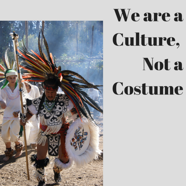 We are a Culture, Not a Costume
