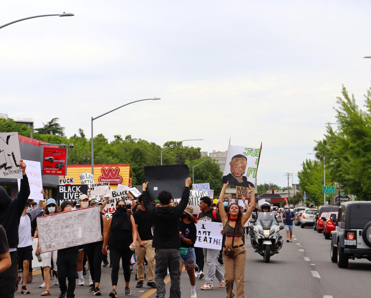 Modesto Joins Black Lives Matter Protests