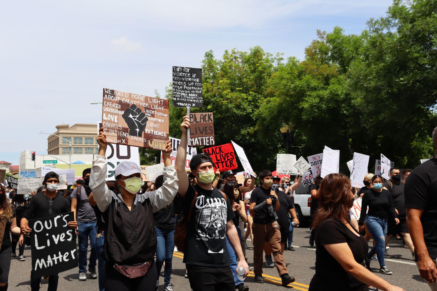 Modesto Joins Black Lives Matter Protests
