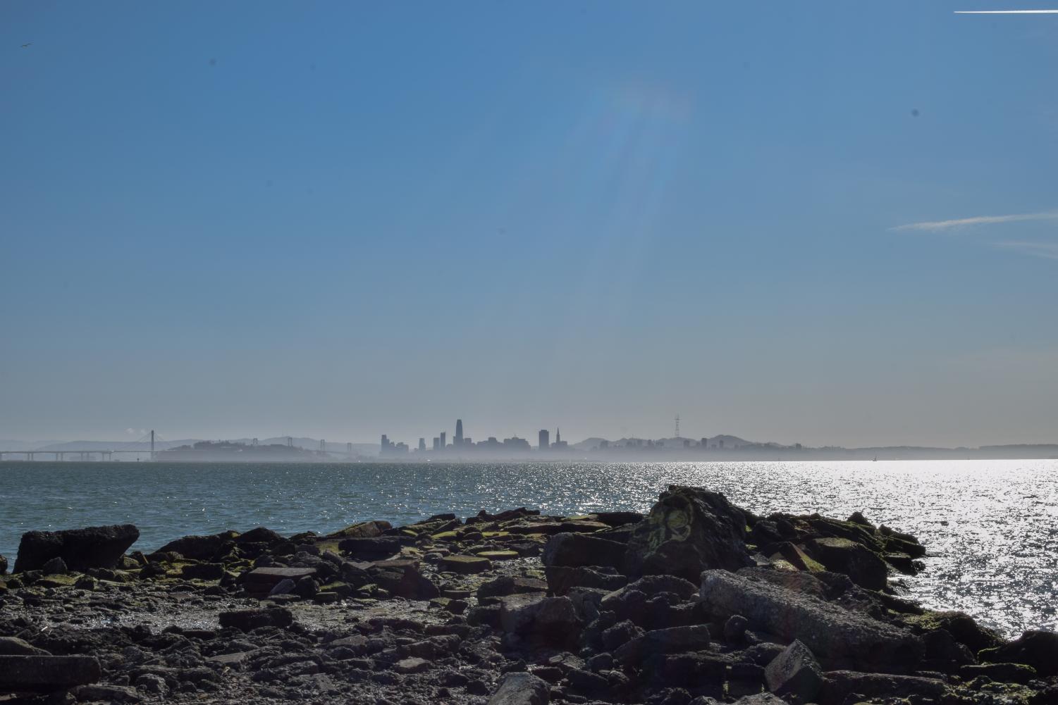 Secluded swimming around the Bay Area