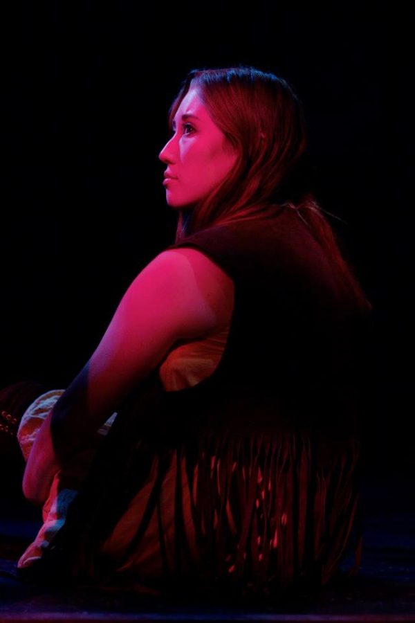 Hanah Lee Cook portrays Prudence in the spring 2015 stage version of “Across the Universe”  (photo courtesy of Hanah Lee Cook). 
