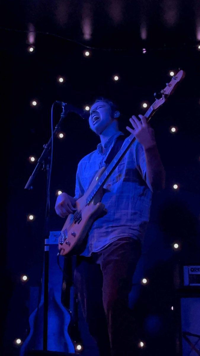 Junipers Elijah Reynolds performs at The Depot at San Francisco State University on Wednesday, Oct. 2, 2024. (Photo Courtesy of Zachary Smithson)