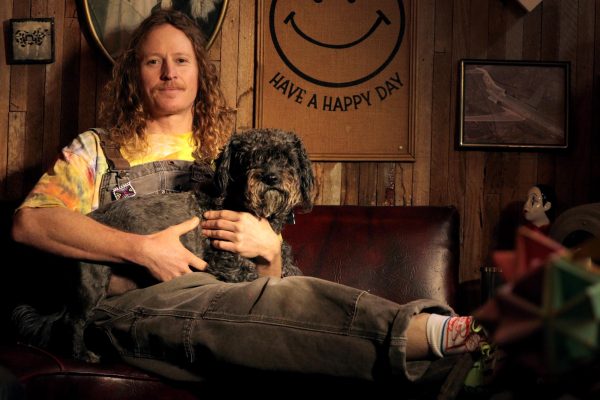 Sean Newport and Billy pose for a portrait in San Francisco, Calif. on Sunday, Nov. 17, 2024. (Jesus Arriaga / Xpress Magazine)