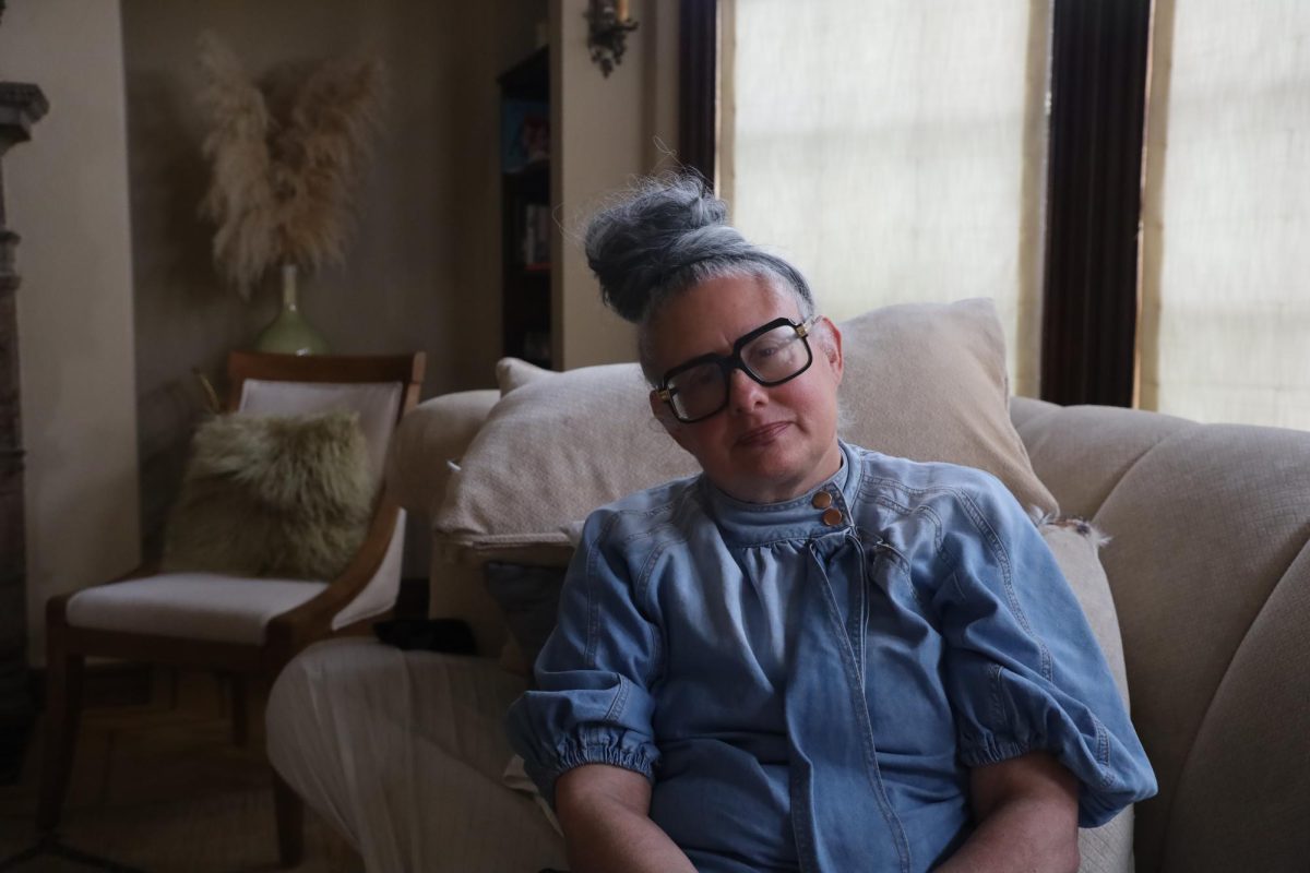 Maya Draisin, a breast cancer patient that treated her first encounter of breast cancer with a clinical trial at UCSF. (Bailey Zitko / Xpress Magazine)