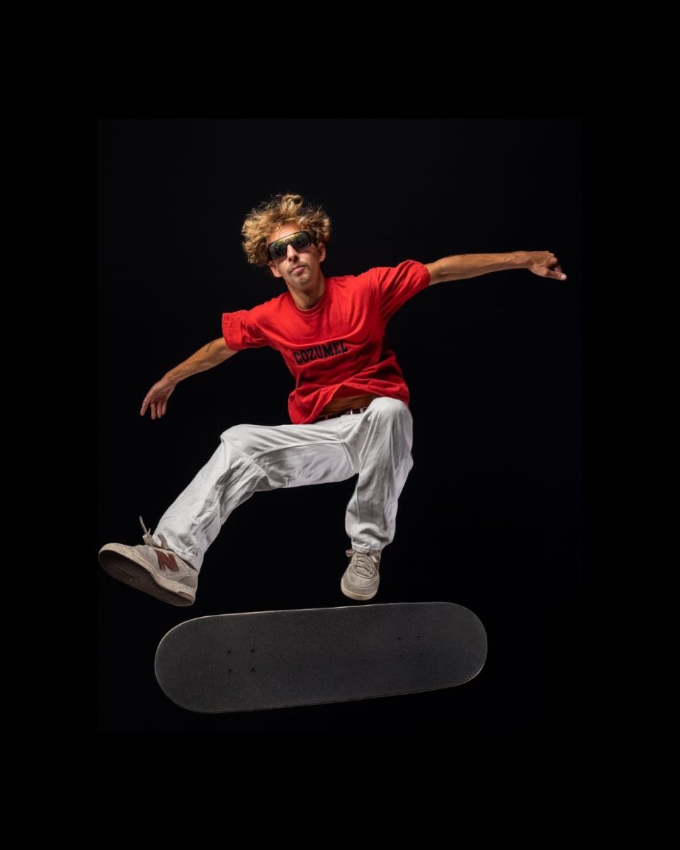Jimmy Sundays has been skateboarding since his late teens. For him, it’s a gateway for community, exercise and the many secrets hidden within the world. (Photo courtesy of Jimmy Sundays)