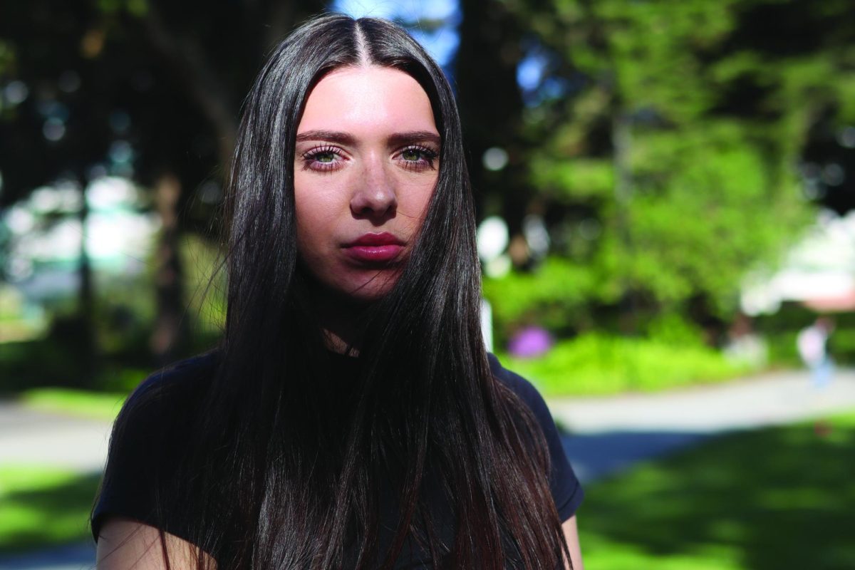 SF State student, Audrey MacVicar, transferred for the anthropology program that shortly after announced it was being discontinued. (Eliza Arthur / Xpress Magazine)