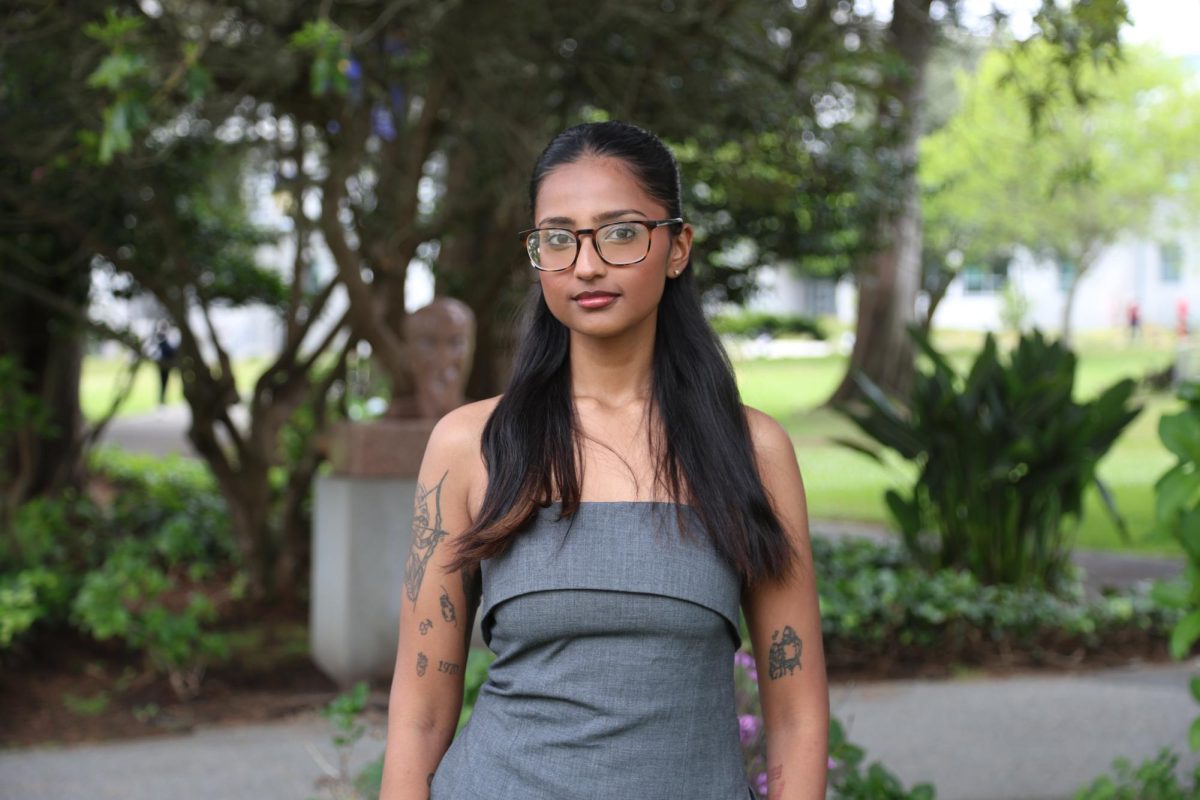 Tamanna Shirol is an international student at SF State and is studying industrial design with a minor in both marketing and visual communication design. (Gwen Murray / Xpress Magazine)